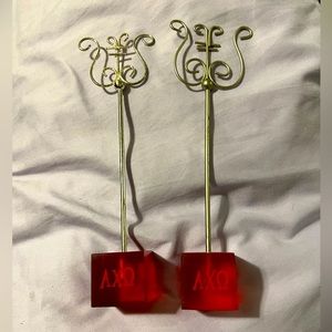 Alpha Chi Omega picture holders